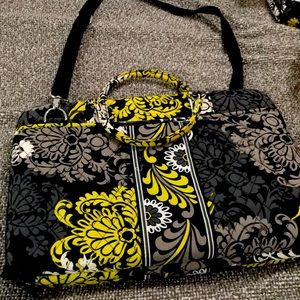 Vera Bradley hard case laptop bag